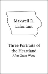 Three Portraits of the Heartland Concert Band sheet music cover